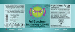 Full Spectrum Hemp CBD Breathe Deep - IMPROVED!