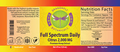 0.5oz Full Spectrum Daily CBD Hemp Oil Citrus